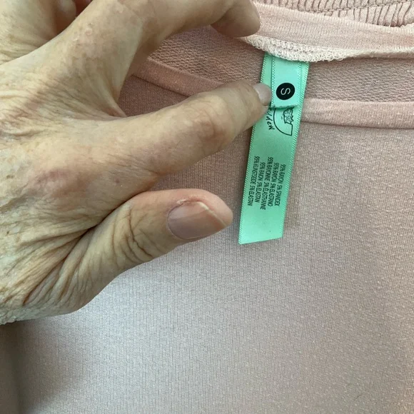 Honeydew Super Soft Jersey Pajama Set, Pale Pink, Short Sleeve, Size Small - Picture 3 of 15